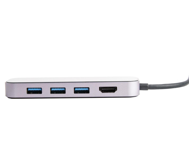 UNITEK HUB USB-C 3.1 - RJ-45, HDMI 4K, PD100W, 3x USB-A D1084A - 1062639 - zdjęcie 5